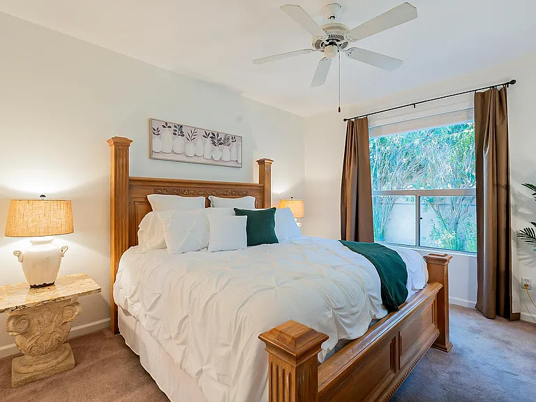 Master Bedroom split from the other 2 bedrooms