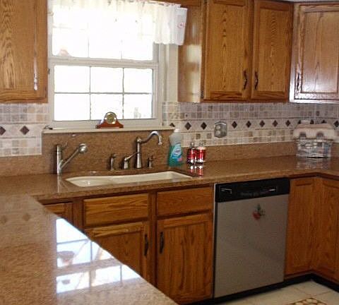 Kitchen - granite counter tops