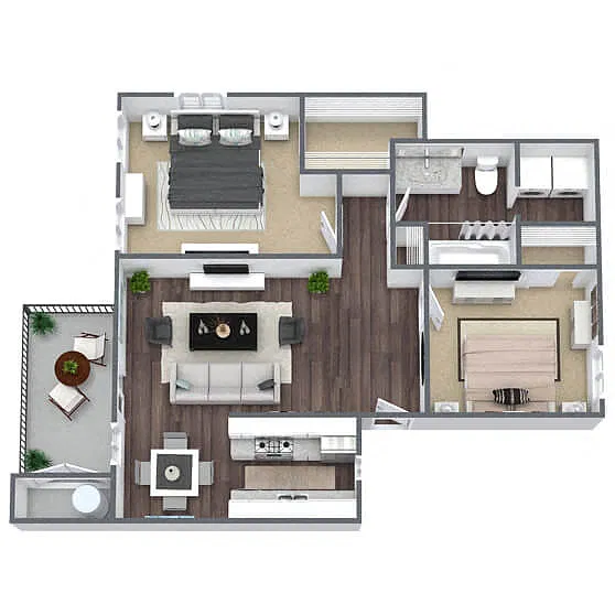 Floor plan Delta 2