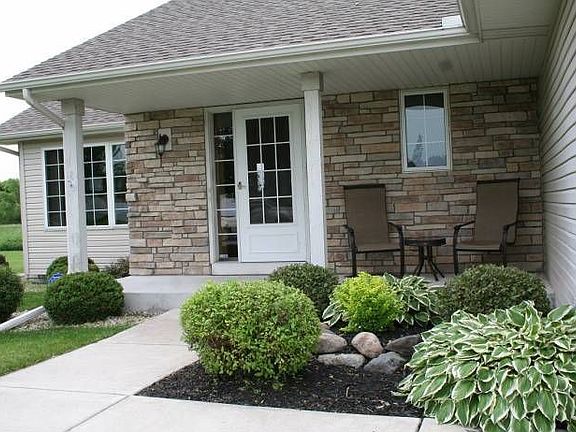 Beautiful landscaping and