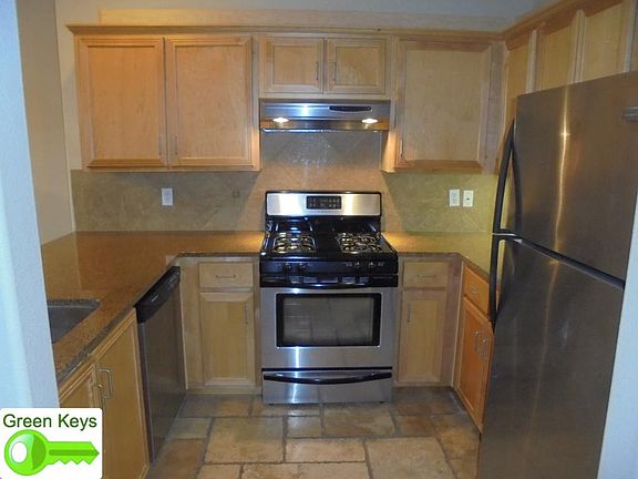 Kitchen, view 2 with gas stove