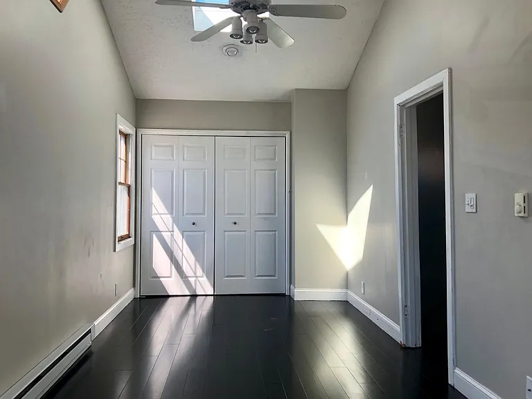 oversized closets and skylights!