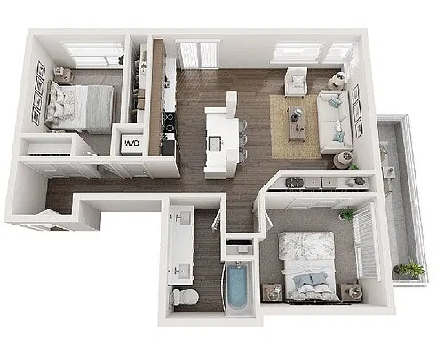 Floor plan B1A