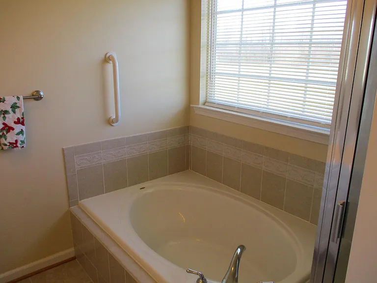 Owner's bathroom garden tub