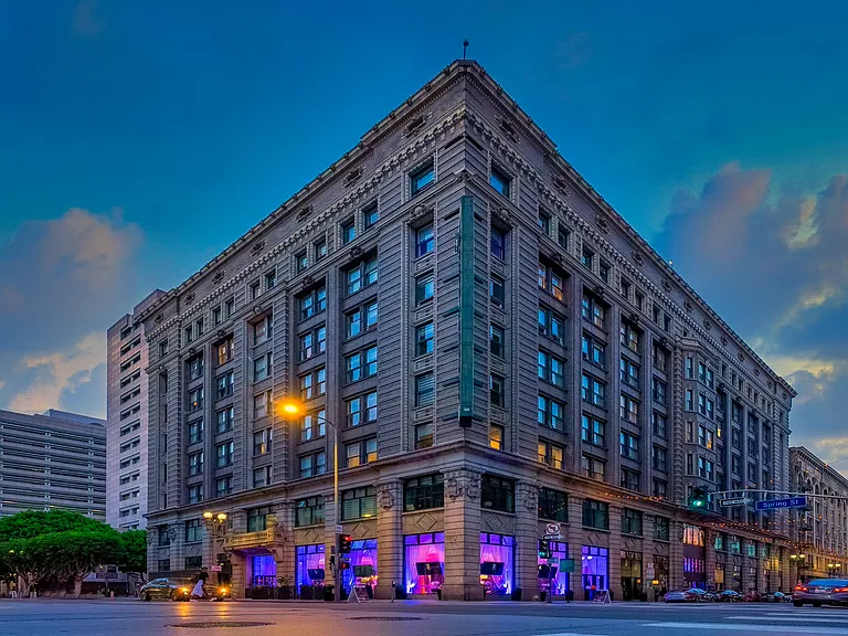 HW Hellman Building Established in 1903. Los Angeles Historical Cultural Monument #729