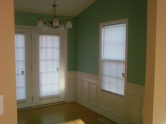 Dining area that leads to the back deck