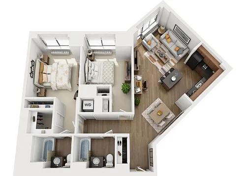 Floor plan Bernhardt