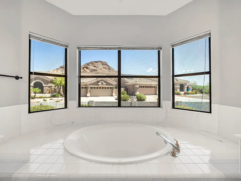 Master bathroom.