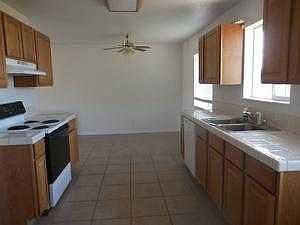 Kitchen and dining area
