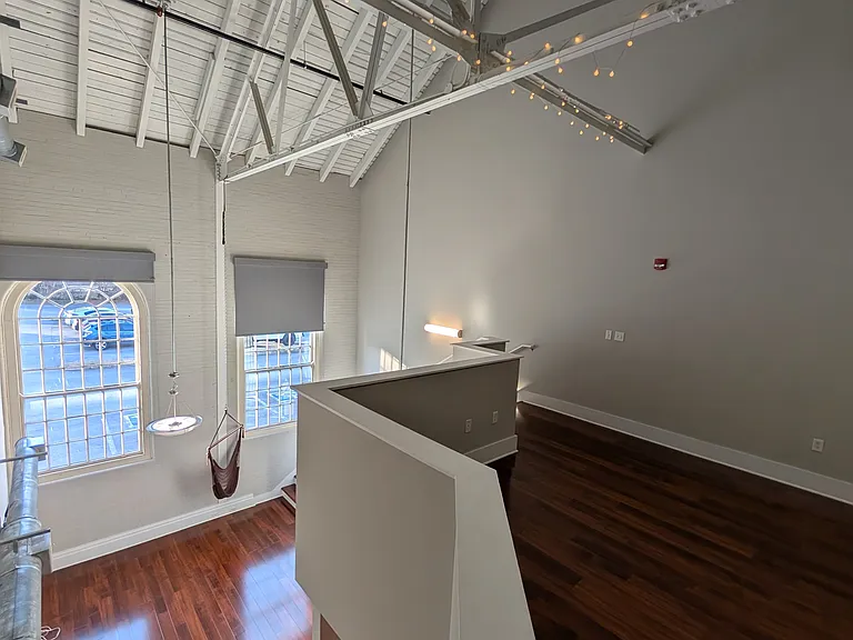 View from upstairs Loft