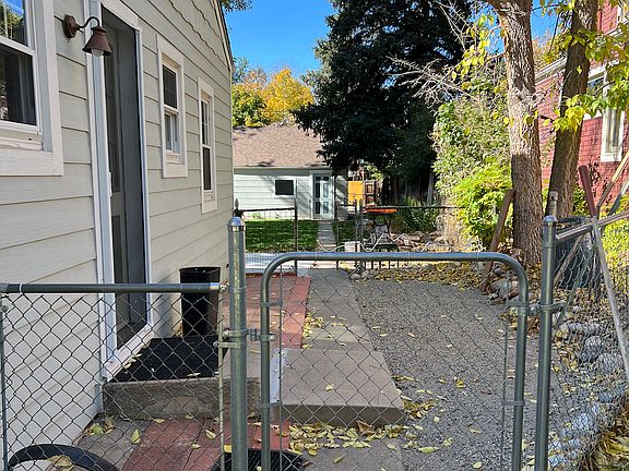 Side yard from kitchen.