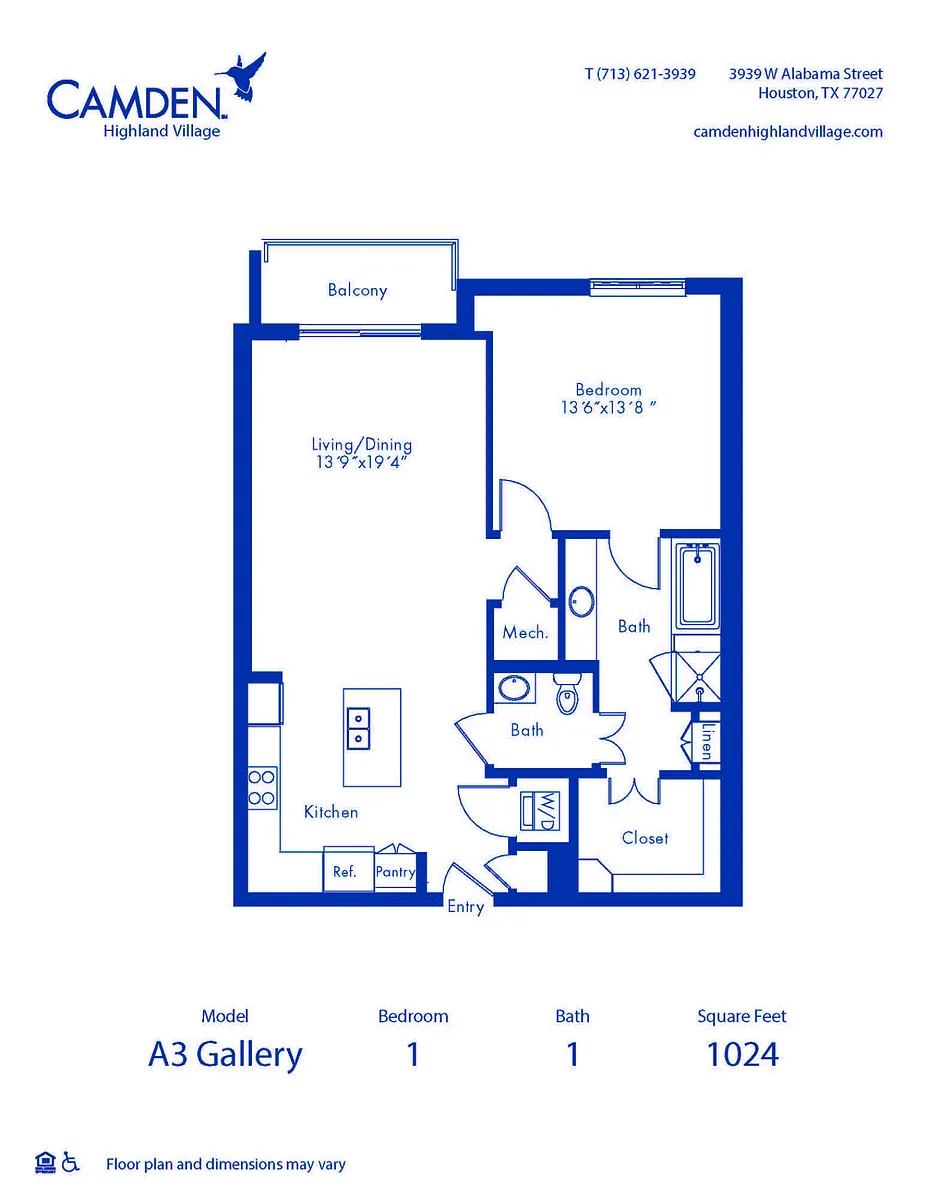 Floor plan A3 Gallery