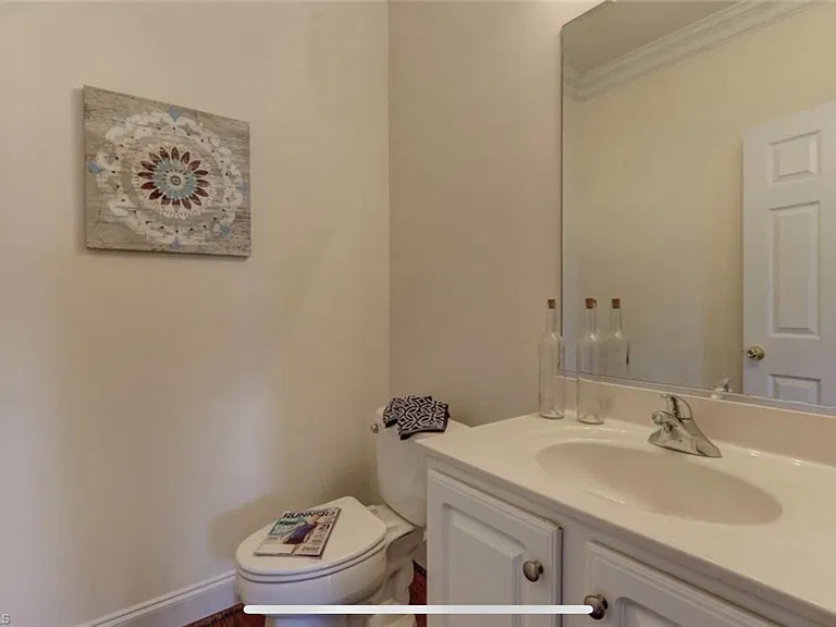 Half bath on main level