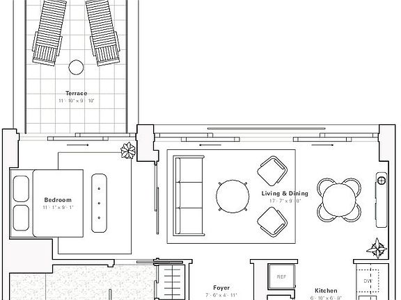 4th image of 547 W 47th St #1006