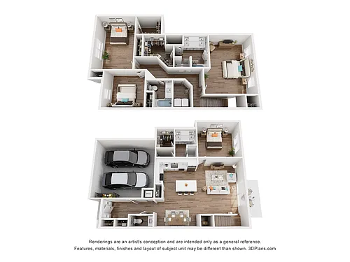 Floor plan 4 Bedroom-3.5 Bathroom