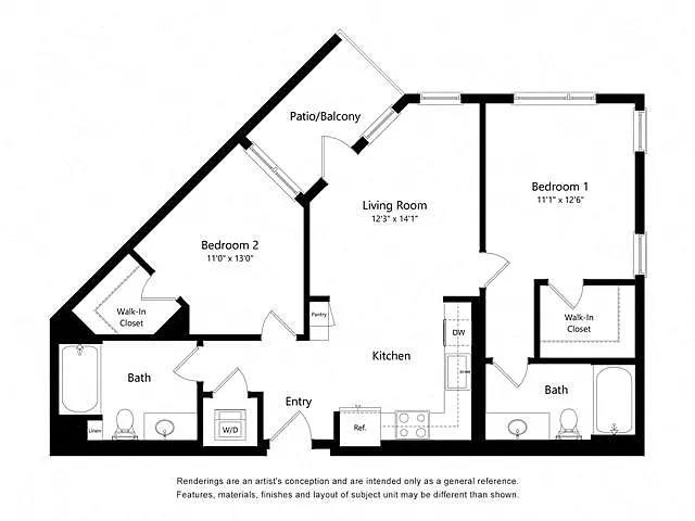 Floor plan B3
