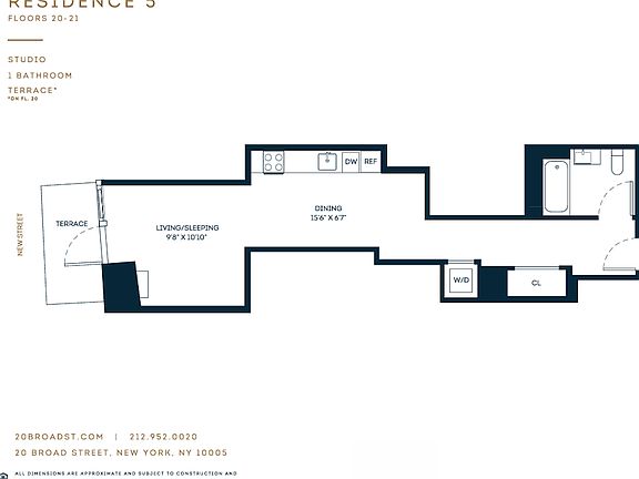 2nd image of 20 Broad St APT 2105
