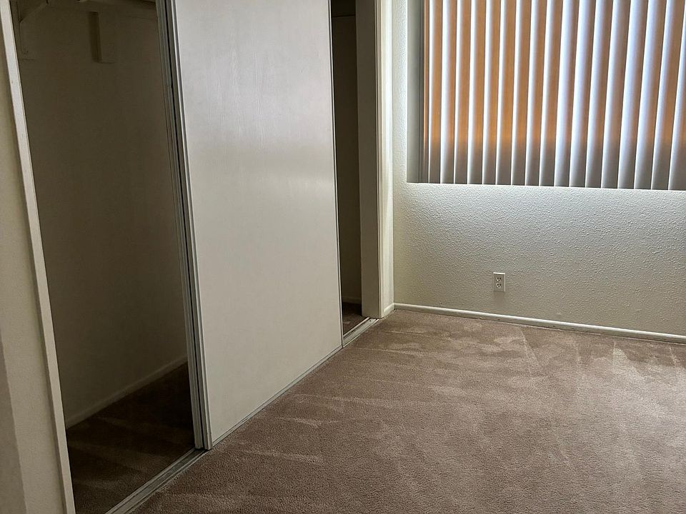 Bedroom with walk in closet