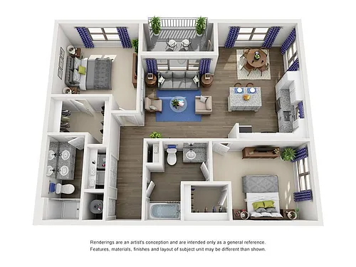 Floor plan B6