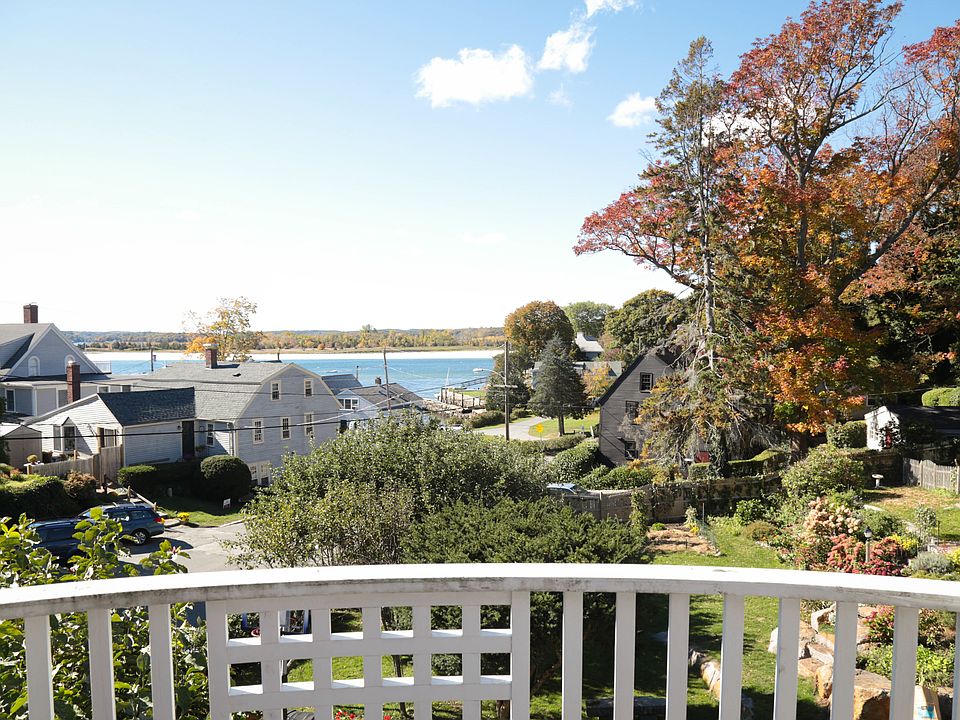 Balcony and water view from master suite