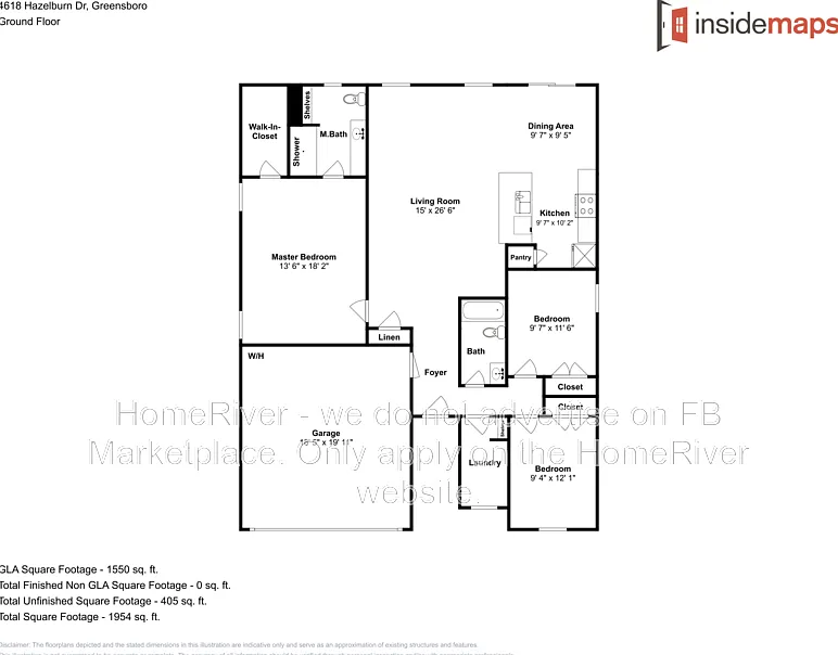 3 bed, 2.0 bath, 1526 sqft, $1,825 — Photo 4