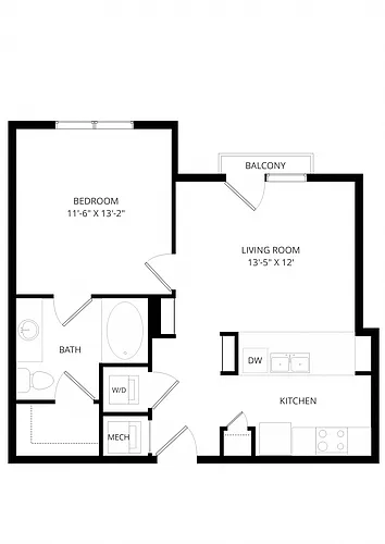 Floor plan A25