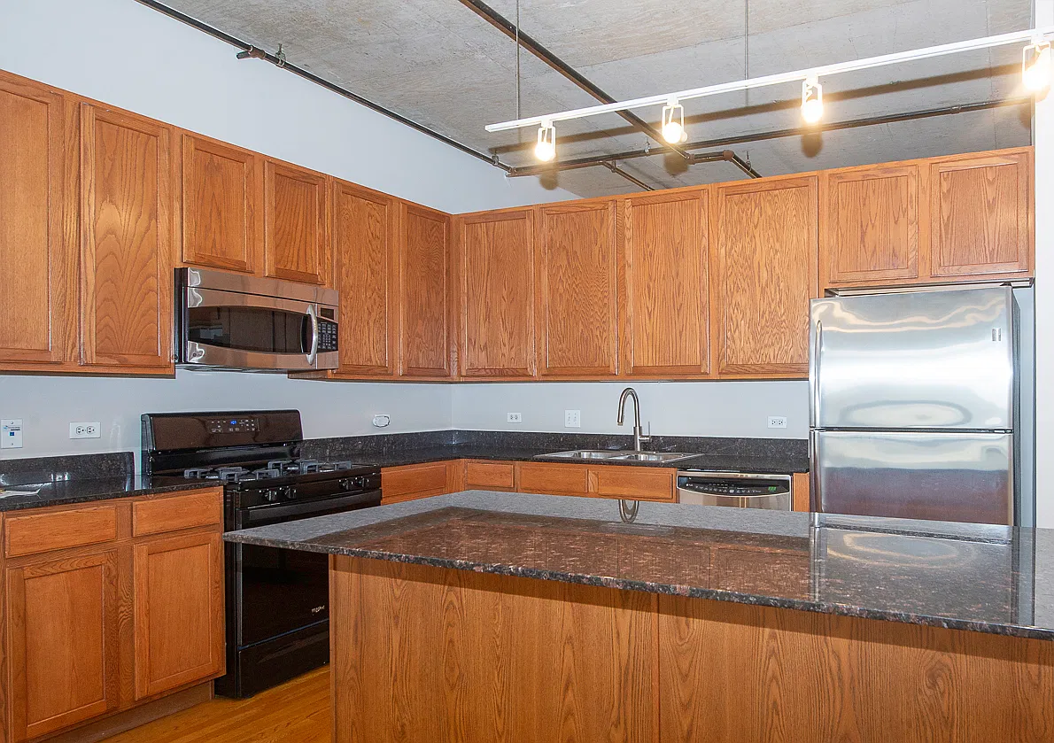 Large 1BR/1BA loft in Printer's Row — Photo 3