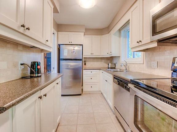 Kitchen with SS appliance...