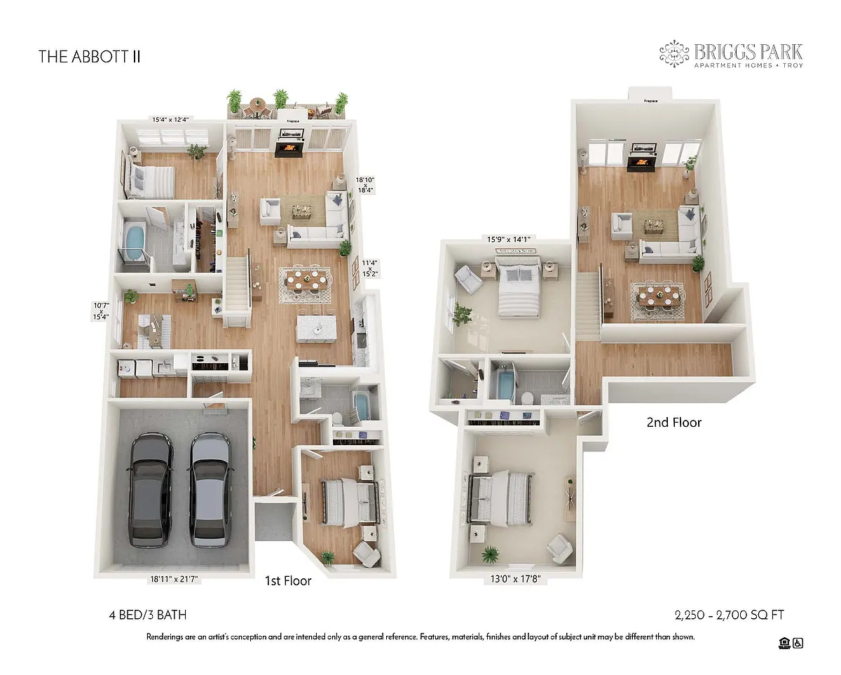 Floor plan Abbott II