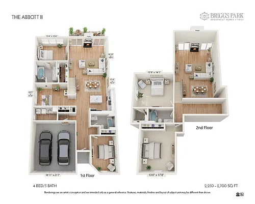 Floor plan Abbott II