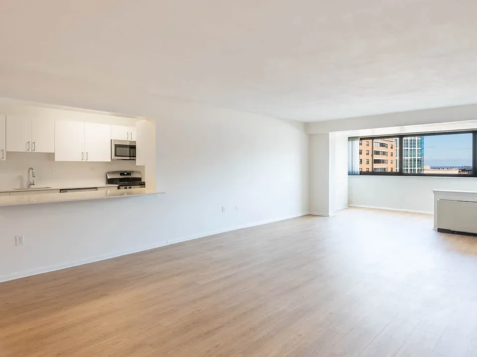 Living and Dining Room with Hard Surface Flooring