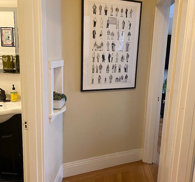 Hallway and Two Large Closets