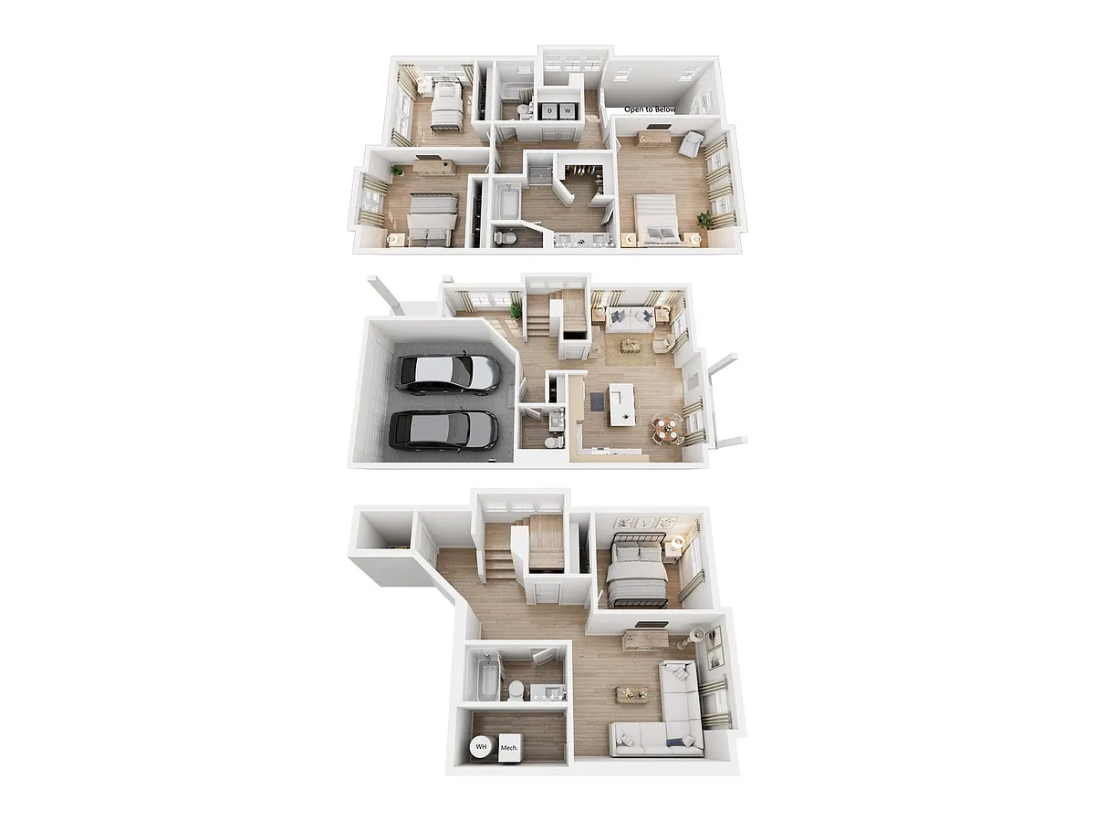 Floor plan Chatham 4 Bedroom