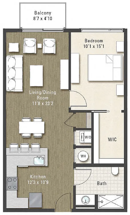 Floor plan B3