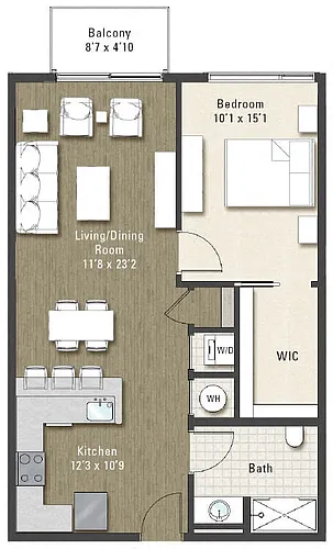 Floor plan B3
