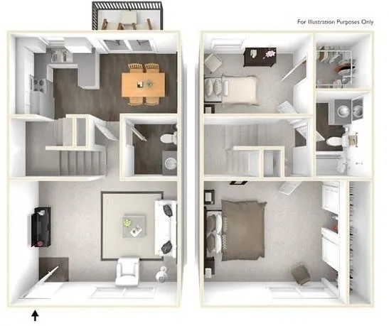Floor plan B3