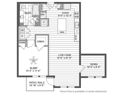 Floor plan A5D