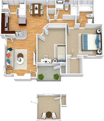 Floor plan B