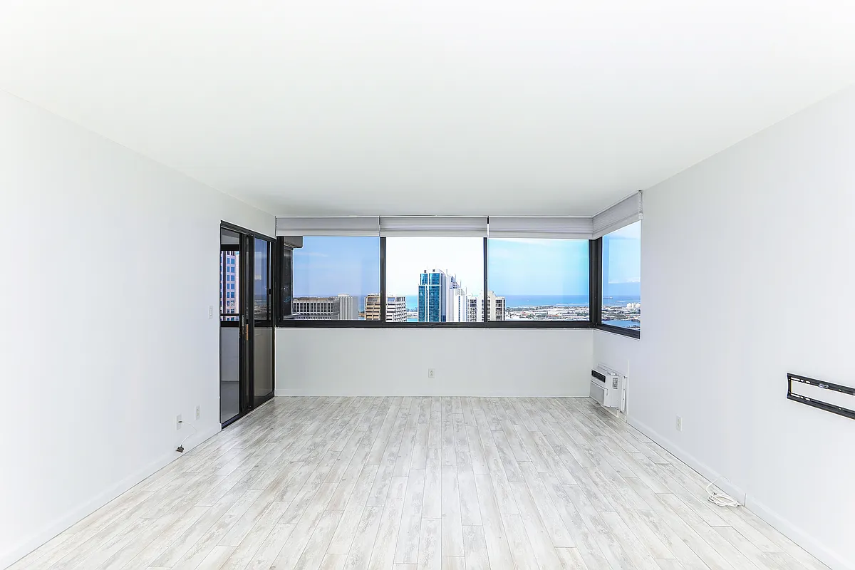 Living room - 1255 Nuuanu Ave #3002