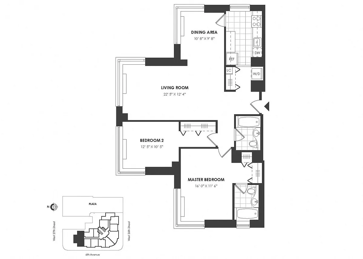 Floor plan B6