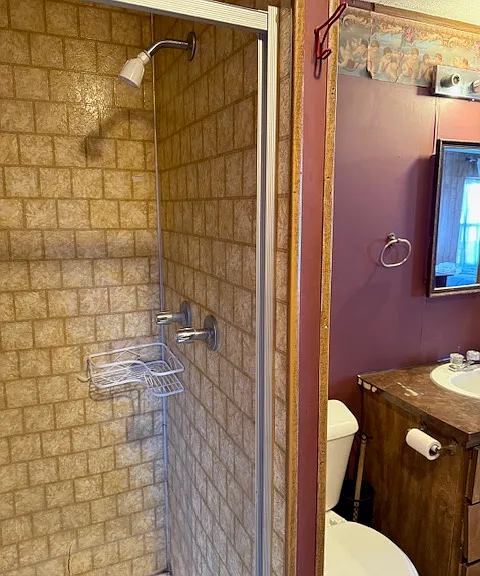Separate shower