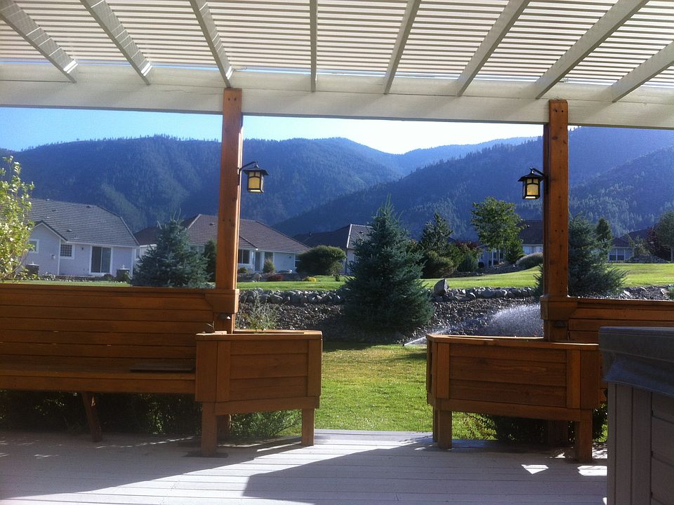 Mountain views fm rear deck