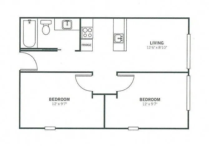Floor plan Stone Arch