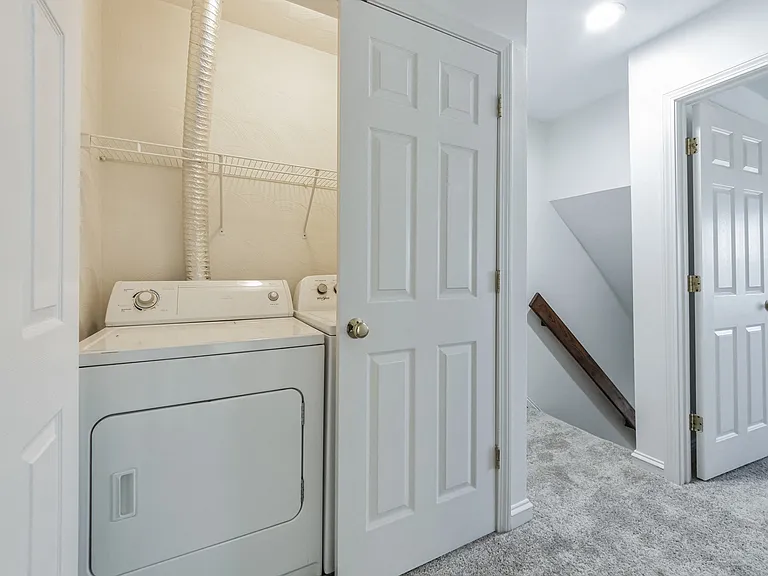 In-home washers and dryers for your convenience