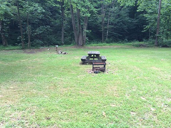 Camper site with 30 amp