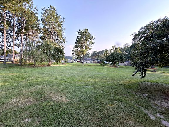 Large fully fenced backyard with plenty of open lawn