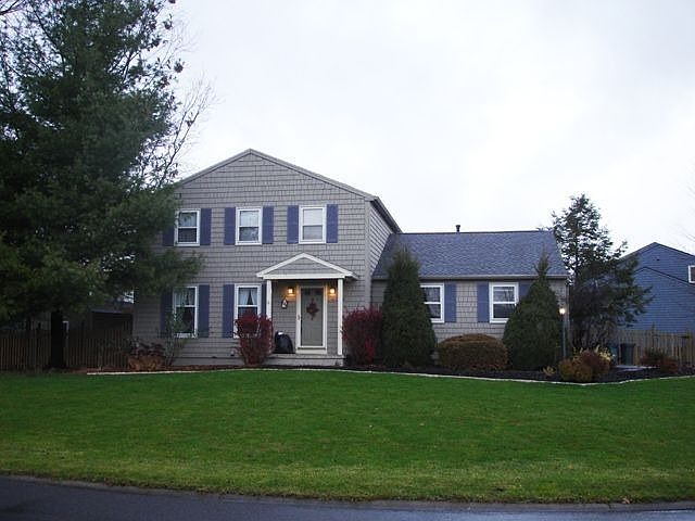 New roof, recently painted cedar siding.