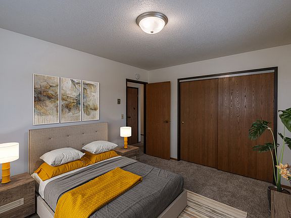 Fargo, ND West Oak Apartments | Bedroom