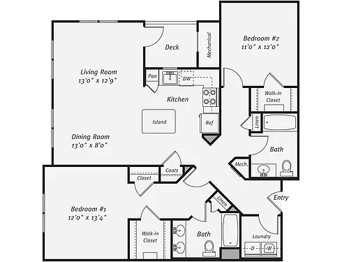 Floor plan B3