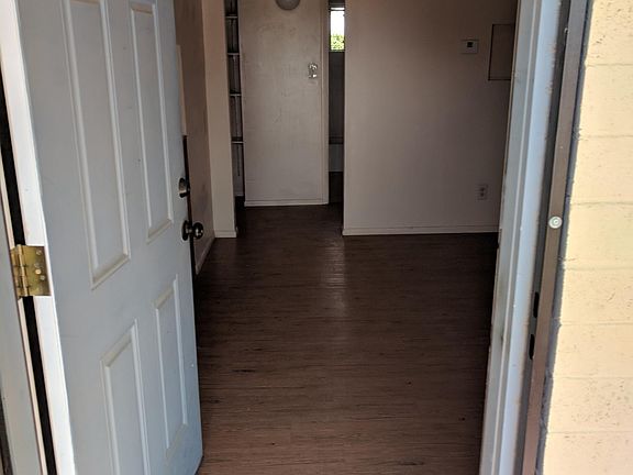 Looking inside the front door